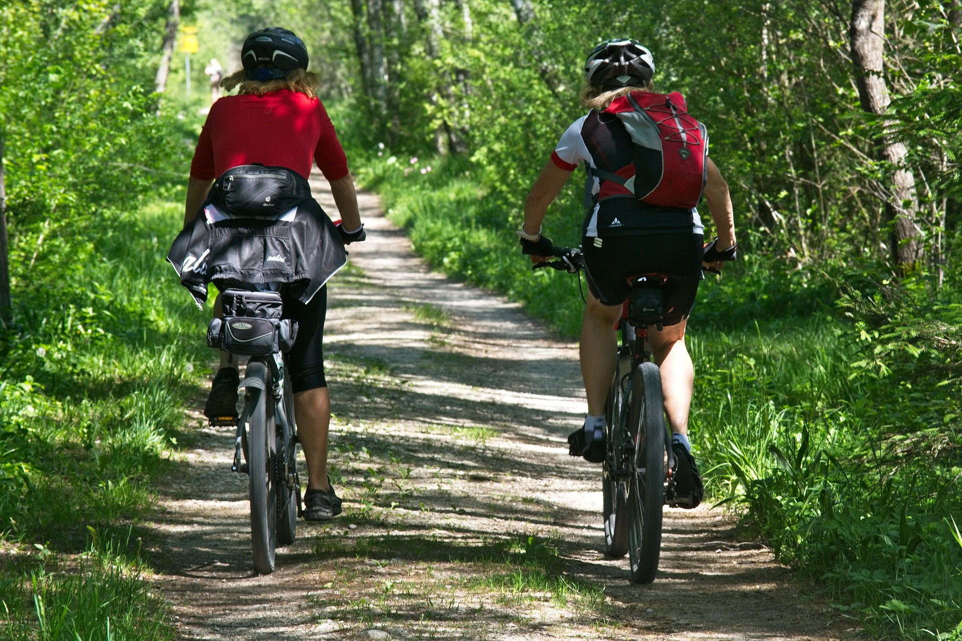 Fahrradfahrer - Urlaub in Zinnowitz